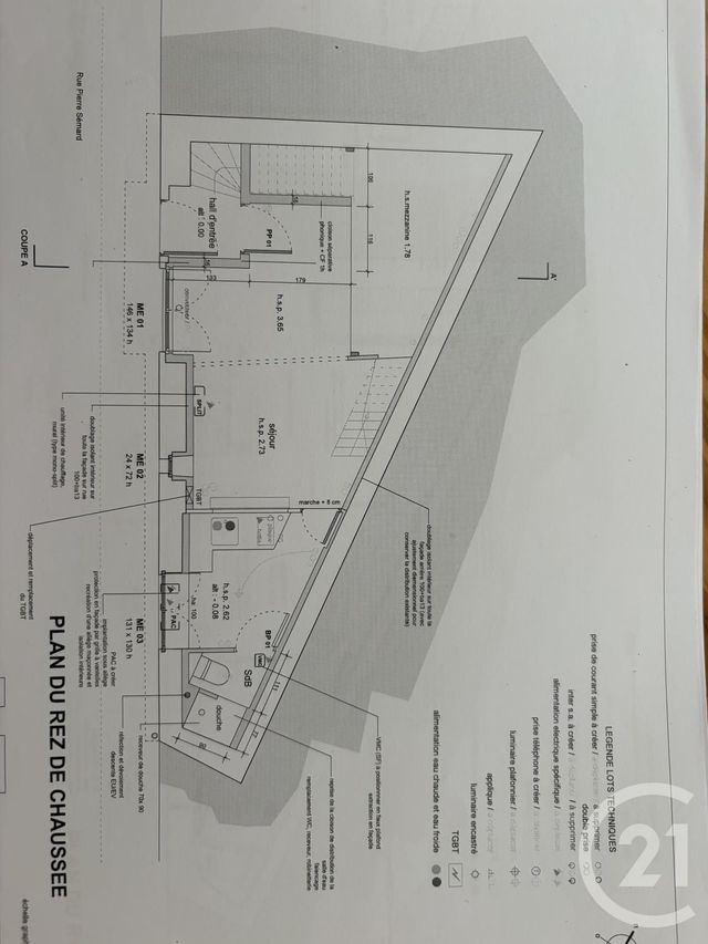 Maison &agrave; vendre - 3 pi&egrave;ces - 68,90 m2 - Sete - 34 - LANGUEDOC-ROUSSILLON