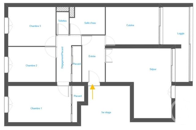 Appartement F4 à vendre - 4 pièces - 90,64 m2 - Sete - 34 - LANGUEDOC-ROUSSILLON