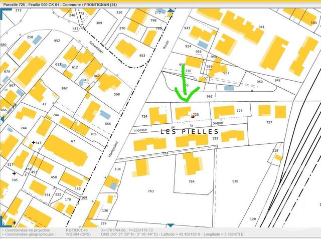 Maison &agrave; vendre - 5 pi&egrave;ces - 120 m2 - Frontignan - 34 - LANGUEDOC-ROUSSILLON