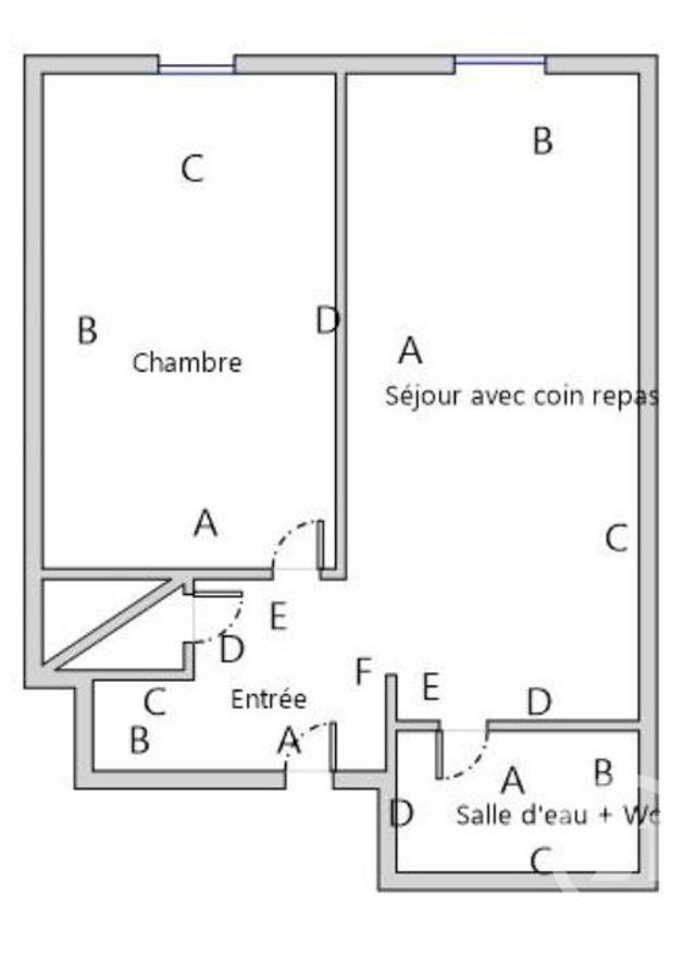 Appartement F2 &agrave; louer - 2 pi&egrave;ces - 40,55 m2 - Meze - 34 - LANGUEDOC-ROUSSILLON