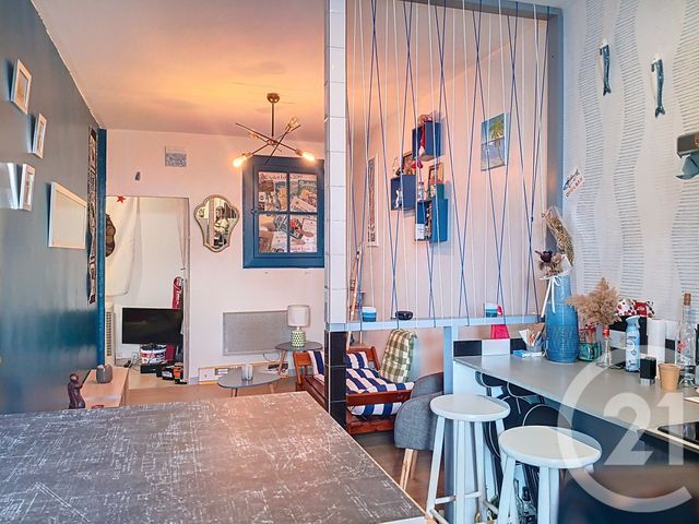 Appartement F1 bis &agrave; vendre - 2 pi&egrave;ces - 25,57 m2 - Sete - 34 - LANGUEDOC-ROUSSILLON